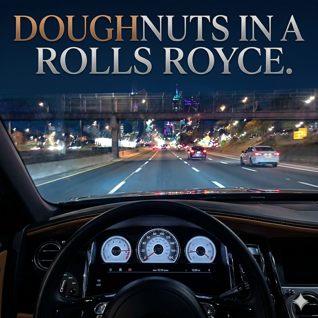 Doughnuts In A Rolls Royce - Premium